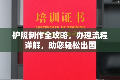 南和护照制作全攻略，办理流程详解，助您轻松出国